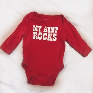 My Aunt Rocks onesie♥️